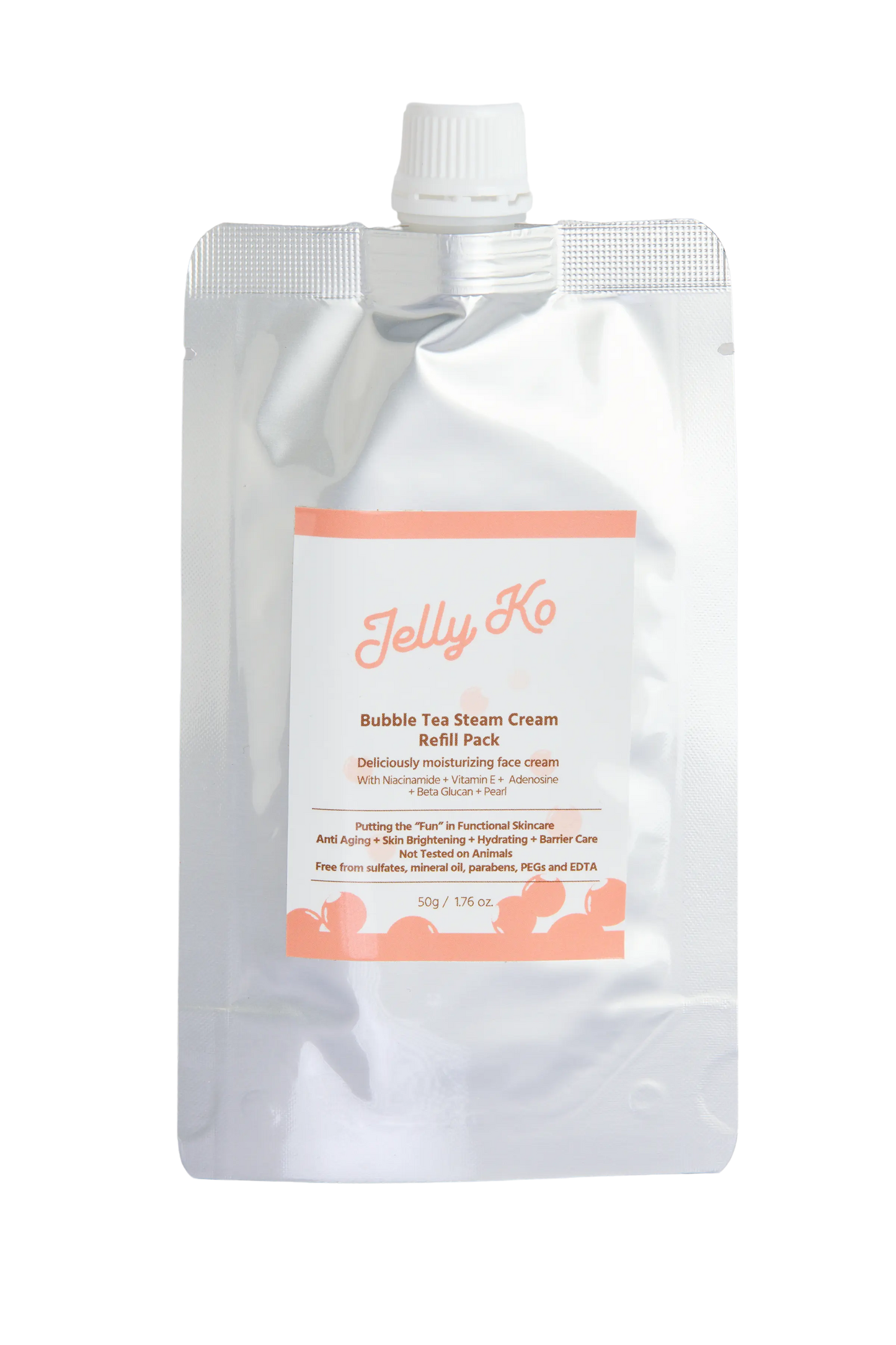 Jelly Ko Bubble Tea Steam Cream Refill Pack