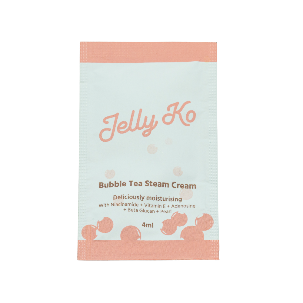 Jelly Ko Bubble Tea Steam Cream Sample