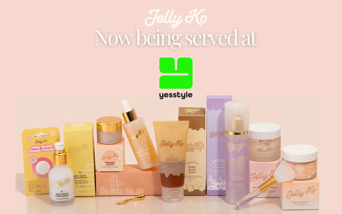Jelly Ko is now live on YesStyle