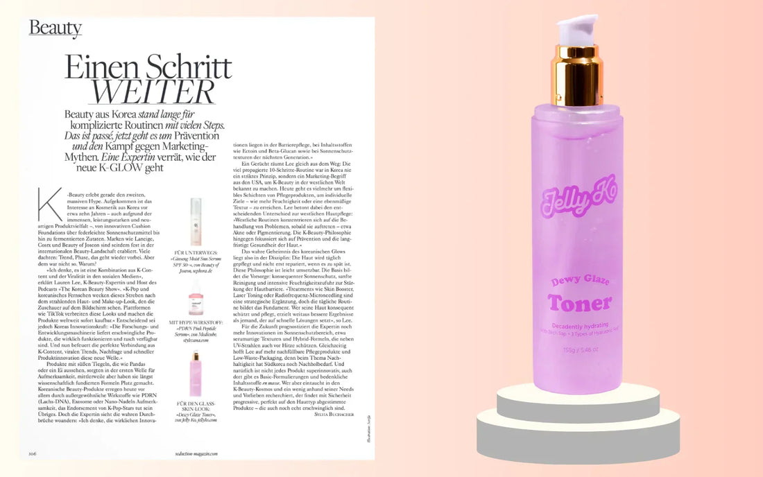 K-Beauty’s Second Wave: Jelly Ko in Germany’s SEDUCTION Magazine