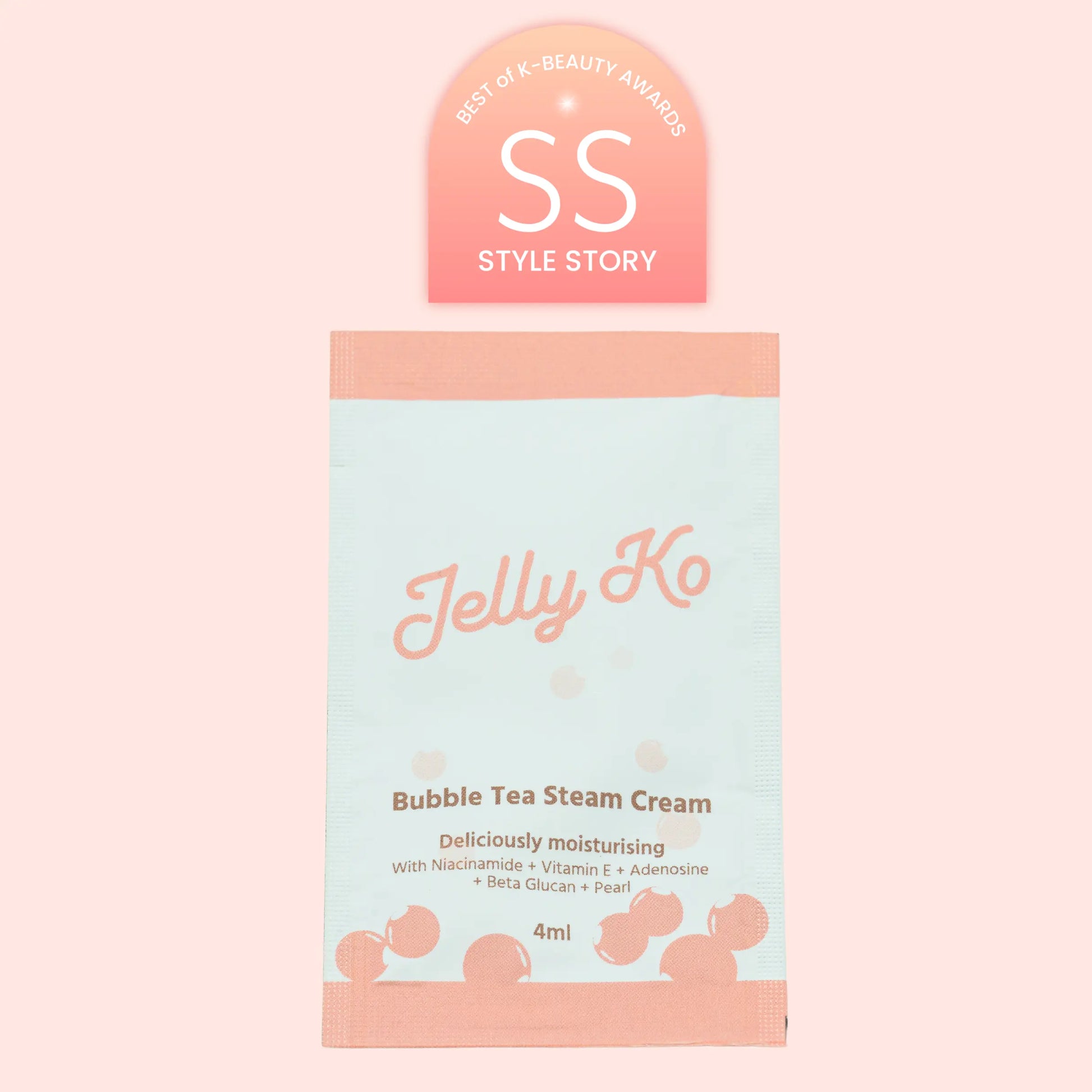 Bubble Tea Steam Cream Sample