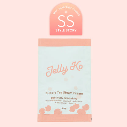 Bubble Tea Steam Cream Sample