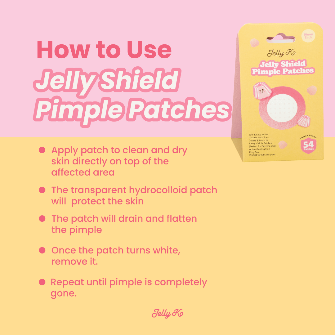 How to Use Jelly Shield Pimple Patches