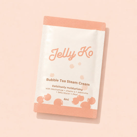 Jelly Ko Bubble Tea Steam Cream Sample
