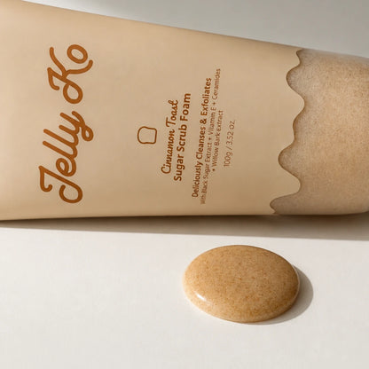 Jelly Ko Cinnamon Toast Sugar Scrub Foam