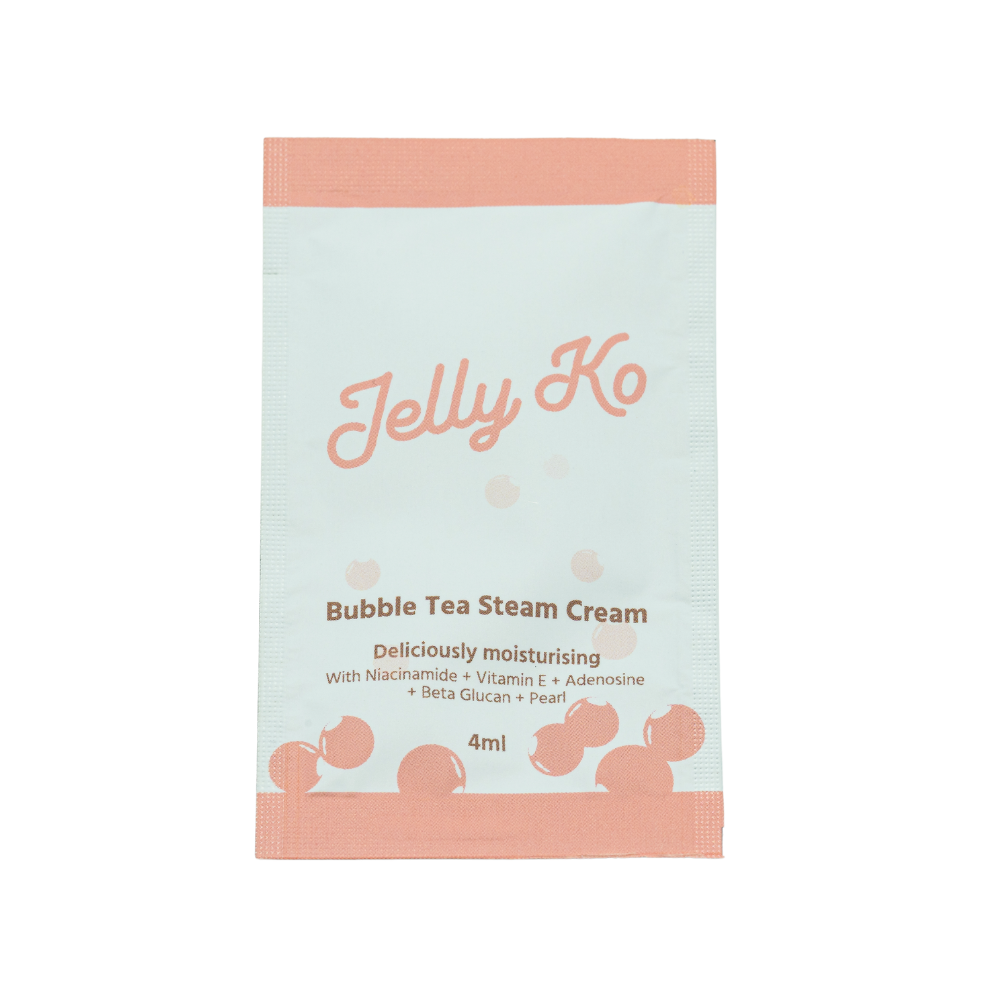 Jelly Ko Bubble Tea Steam Cream Sample 