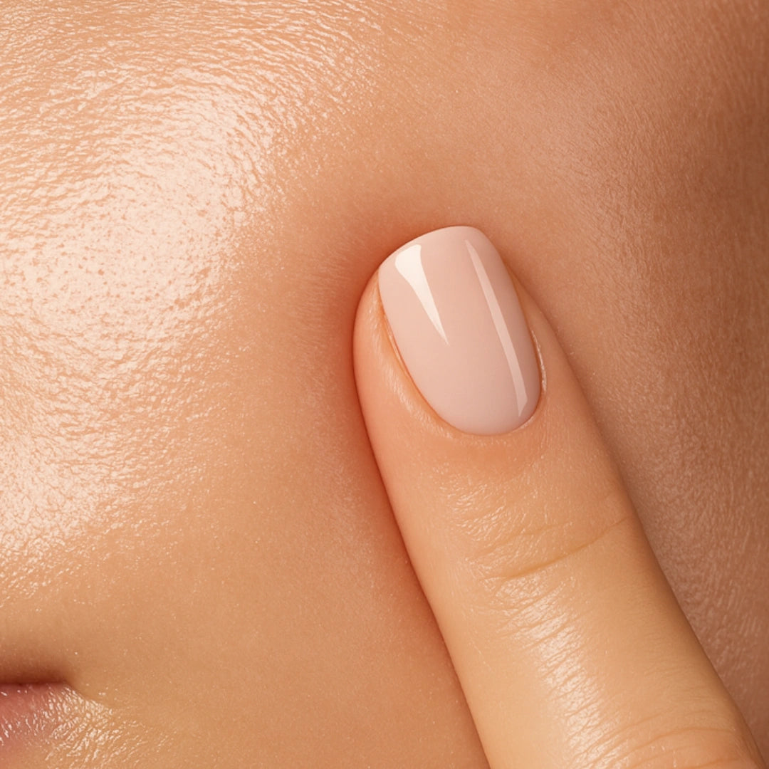 Milky Serum Finish on Skin