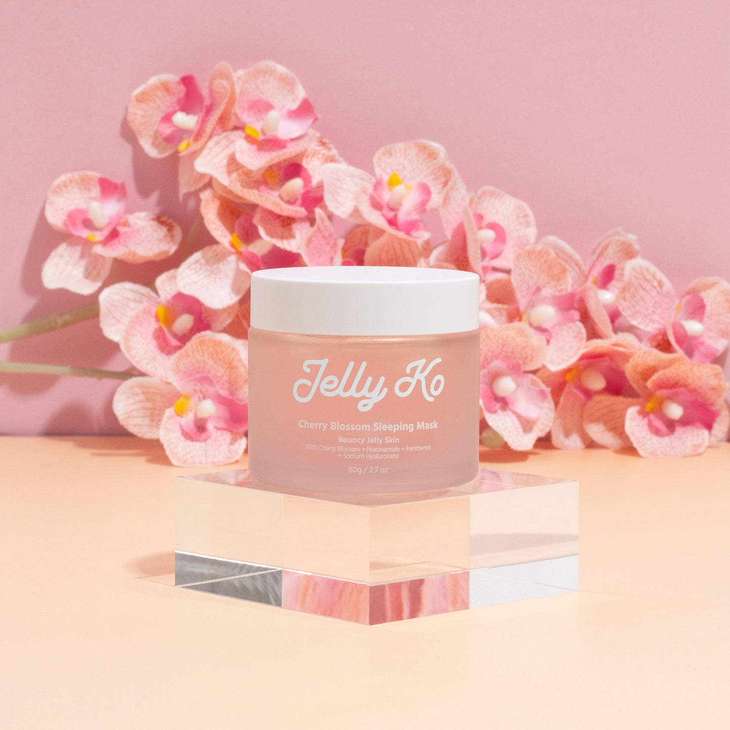 Jelly Ko Cherry Blossom Sleeping Mask