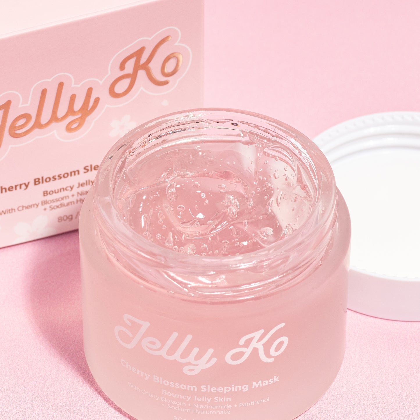 Jelly Ko Cherry Blossom Sleeping Mask